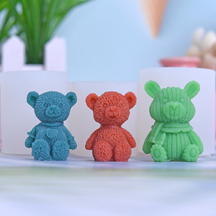 Bear silicone mold