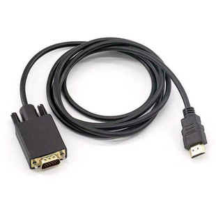HDMI в VGA односторонняя передача HD видео кабель 1-1.8 м/полоса