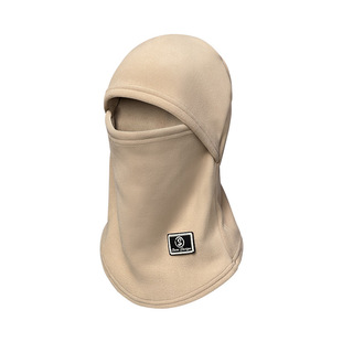 Winter Warm Headgear Cycling Electric Vehicle Cold-proof Windproof Mask Women's Ski fleece-lined Neck Protection Neck Hat