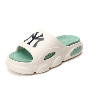Men's Slippers with Dung Feeling Thick Sole Summer Live Explosions Couple's Beach Sandals Non-slip Breathable plus size Slides