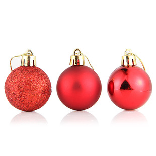 Christmas ball Christmas tree decorations Christmas pendant color cm Christmas ball light plastic Christmas supplies