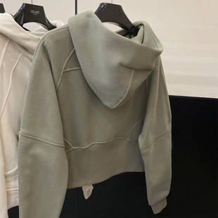 Lulu тот же костюм для йоги куртка женская осень-зима свободная утолщение, теплая с капюшоном кардиган на открытом воздухе спортивная куртка с длинными рукавами
