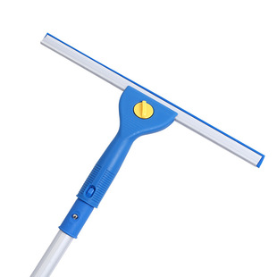 Factory wholesale aluminum alloy glass scraper window cleaning applicator window scraper household cleaning artifact silicone wiper