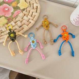 Mobile Phone Pendant Dopamine Color Camera Keychain Anti-lost Mobile Phone Lanyard Water Cup Woven Bag Short Hanging Ornaments