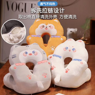 New Bingdoudou Animal Nap Pillow Summer Double Sided Office Lunch Break Student Sleeping Pillow Wholesale