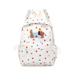 Cute Primary School Student Backpack Women's 2025 New Casual Dog Backpack Yan Value Simple Junior High School Student Backpack