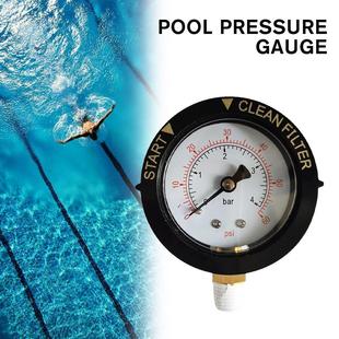 Pentair 190058 Манометр Замена бассейна Спа клапан 60psi 1/4 "NPT Нижний монтаж