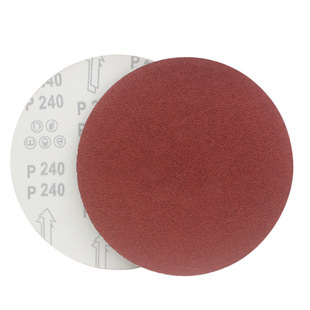 230mm brushed 9 inch back velvet disc sandpaper pneumatic flocking abrasive Wall sandpaper self-adhesive sandpaper disc sand factory