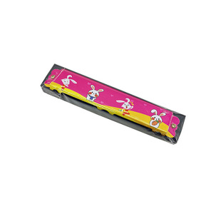Childhood nostalgic toy harmonica instrument 16 hole iron sheet harmonica playing instrument horn gift 2 yuan toy wholesale