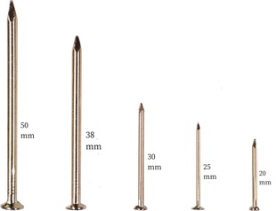 Cross-Border 5 Sizes 400 Pieces Picture Hanging Kit Nail Hanging Nail Wall Nail Picture Nail Small Nail Finishing Nail