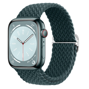 Применимо яблоко слайд-пряжка нейлон тканый ремешок Apple watch спортивная эластичная регулируемая ремешок iwatch