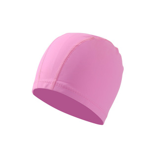 PU Swimming Cap Source Manufacturer PUre Color Large Waterproof Swimming Cap Adult Men and Women Multi-color PU Leather Coated Swimming Cap