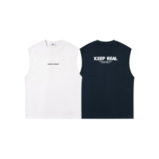 DK Children's Wear 25 Summer American Style Cool Quick-drying Sleeveless T-shirt for Girls and Teenagers Foreign Style Fried Street Vest