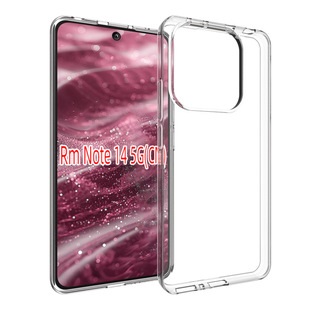 Redmi Note 14 5g Domestic Glossy Waterproof Printed Mobile Phone Protective Case Suitable for Soft Rubber Transparent Shell Material