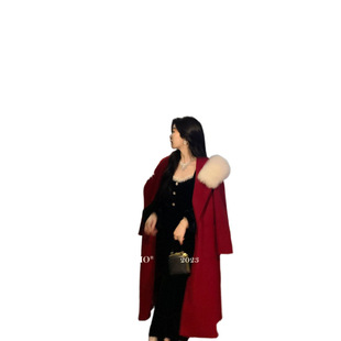 Blovelan Winery Vintage Warm High-end Velvet Slimming Long-sleeved dress Fishtail Skirt Spring