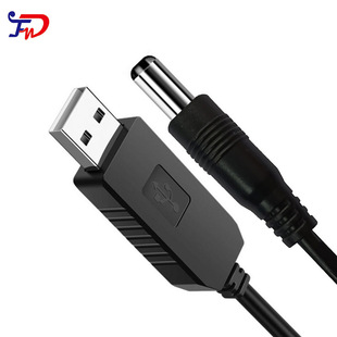 USB-бустер 5V бустер 6V8.4V9V12V12.6V зарядный кабель маршрутизатор настольная лампа динамик кабель питания