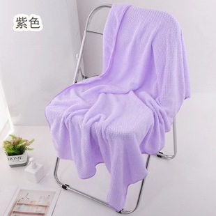 Wholesale pineapple padded coral fleece bath towel absorbent quick-drying beach towel large towel PCs