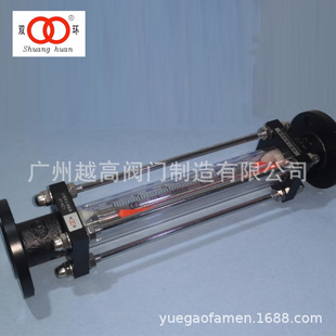 Double Ring Meter LZB/J-25/50/100 Flange Glass Rotor Float Flow Meter Gas Liquid Water Air