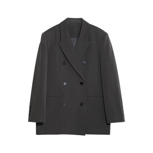 Dream DT ETOLIE design sense niche double breasted suit jacket women's advanced loose casual suit New