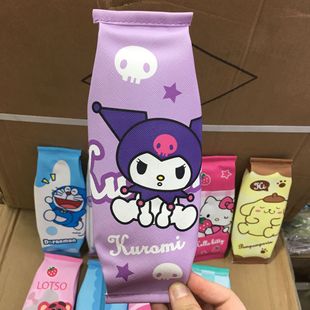 Семейная сумка для карандаша Sanrio Kulomei Melti Ding Paccha Dog Молоко молния сумка для карандашей для канцелярских принадлежностей
