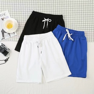 Shorts Five-point Pants Men's Cross-border Foreign Trade Summer Beach Pants Men's Casual Running Sports Shorts Outer Wear Elastic