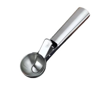 Ice Cream Spoon Stainless Steel Spoon Commercial Ice Cream Spoon Ball Digger Household Watermelon Fruit Ball Ice Cream Artifact