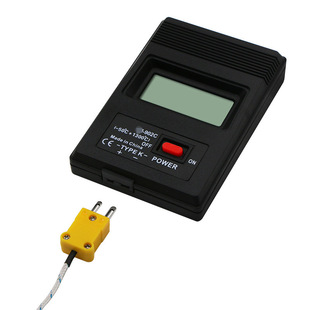 Digital Display high temperature thermometer gas liquid semi-solid temperature detection thermocouple thermometer