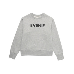 Spring 25 Loose Casual fleece-lined Sweat suit Letter Printed Crewneck Long Sleeve Top Rubber Waist Sweat Pants