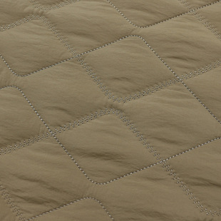 Embroidered Fabric Nylon Quilted Cotton Weft Pull Needle Diamond Plaid Cotton Jacket Bag Designer New Embroidered Fabric