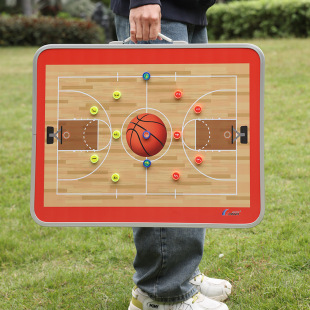 Multi-purpose Table Basketball Tactical Board Magnetic Tactical Board Aluminum Alloy Folding Portable Coach Tactical Teaching Table