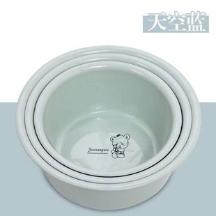 Thickened Plastic Washbasin Large Medium Small Three-piece Set Household Washbasin Vegetable Foot Washing Basin Baby Laundry Basin Dormitory
