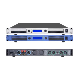 Digital Power Amplifier Source Manufacturer Dual-Channel Power Amplifier 2U Power Amplifier Conference Stage High-Power Power Amplifier System Equipment