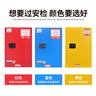 Industrial Explosion-proof Cabinet Chemical Safety Cabinet Flammable and Explosive Storage Cabinet Fire-proof Cabinet Laboratory Hazardous Chemicals Storage Cabinet