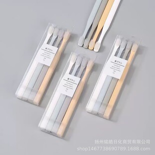Four boxed small head toothbrush a box of 288 boxes gift welfare promotion low price
