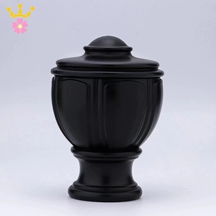 Simple Roman Rod Cover Curtain Rod Cover with Two Ends Decorative Plug Sealing Cover Roman Rod Head Art Head