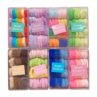 Children's hair band does not hurt hair high elastic hair rope girls hair band little girl rubber band baby hair rope headdress