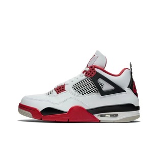 Чистая оригинальная AJ4 электрическая мама черная кошка полуночи синий белый цемент белый парус университет синий пламя большая парижская серая мышь мужская и женская обувь