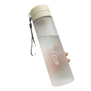 High-value drop-resistant high-temperature space cup simple portable plastic water cup men's and women's student sports cup large capacity