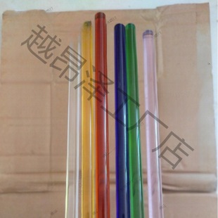 High Borosilicate Glass Rod Glazed Lampwork Glass Burnable Hard Material Handmade DIY Raw Material Stained Glass Rod Solid