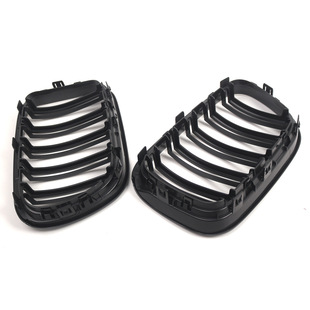 Suitable for 11-14 years BMW X3 F25 grille front insurance double-line bright black grille air intake grille