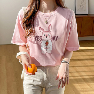 Breastfeeding Clothes Hot Mom's Breastfeeding Jacket Summer Milk Clothes Short-sleeved T-shirt Summer Wear Thin Half-sleeved