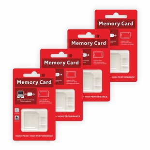 in stock wholesale high speed memory card packaging box neutral double card packaging card paper blister SDTF card double card packaging