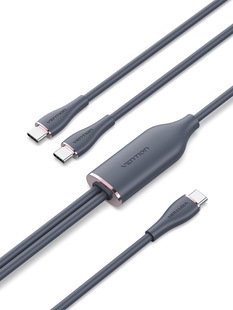 WeXun CTM серии USB 2.0 C PK C Gong 1 перетащить два 5A линии передачи данных силиконовый 1.5 м