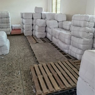 Factory Direct Sales Disposable Cleaning Towel 30g 96 Blue Edge Towel New Word White Towel Cotton Absorbent Towel
