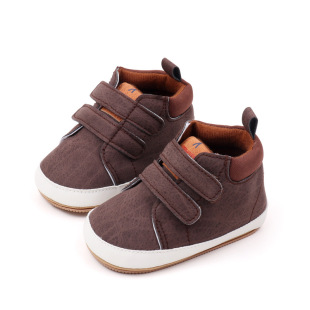 New High-top Classic Soft Bottom Baby Shoes for Boys and Girls Spring and Autumn Breathable Non-slip Children's Toddler Shoes