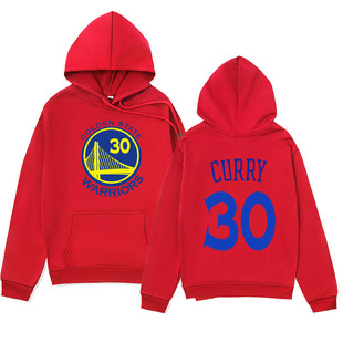 Внешняя торговля мужская свитер NBA спортивная майка Golden State Warriors 30 Стив Карри свитер мужская баскетбольная толстовка