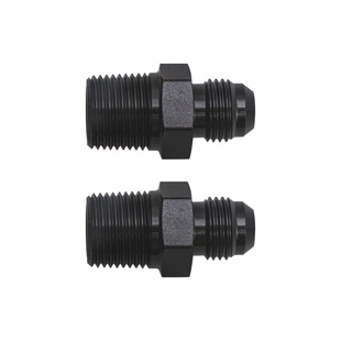 Cross-border car modification parts conversion connector AN6 to 3/8NPT thread aluminum transmission oil cooler adapter