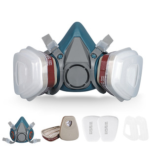 Anti-virus mask special for spray paint pesticide chemical decoration fire protection anti-dust anti-virus mask cross-border one-piece delivery