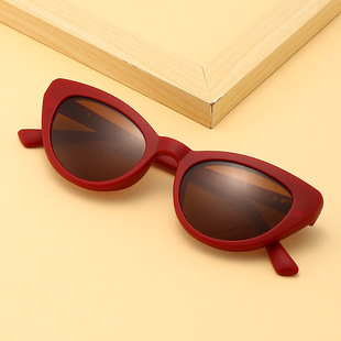 New TR90 outdoor glasses cat's eye magnetic sunglasses clip small frame slim trend men's and women's frame glasses