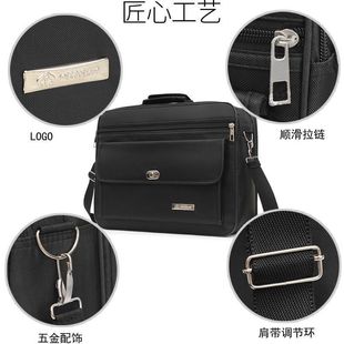 New Korean Style Men's Oxford Cloth Shoulder Bag Fashion Trendy Wear-resistant Crossbody Bag Large Capacity Casual Sports Business